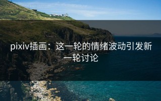 pixiv插画：这一轮的情绪波动引发新一轮讨论